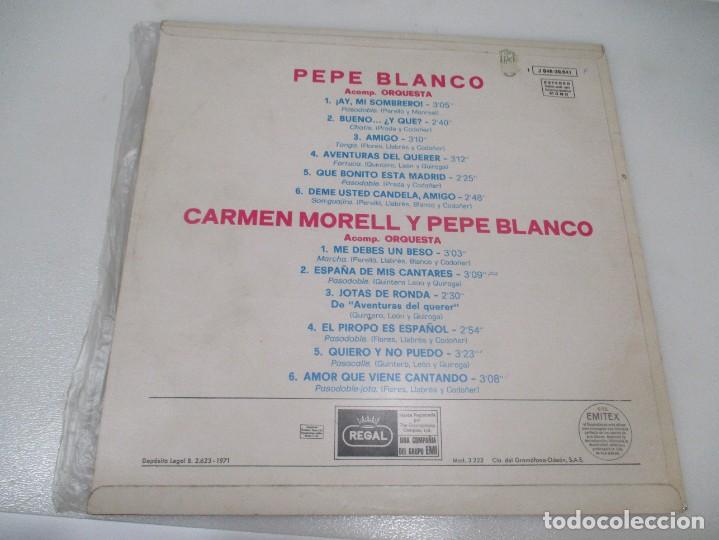 Discos de vinilo: CARMEN MORELL Y PEPE BLANCO DI578A - Foto 2