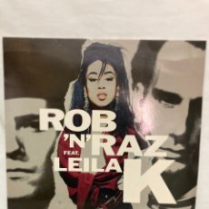 Discos de vinilo: LP ROB “N” RAZ LEILA K. Lote 301451998