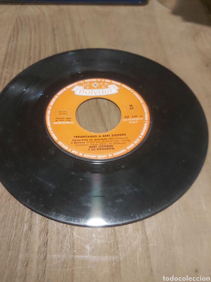 Discos de vinilo: GERT STEFFENS Y SU ORQUESTA SINGLE 1964 - Foto 3