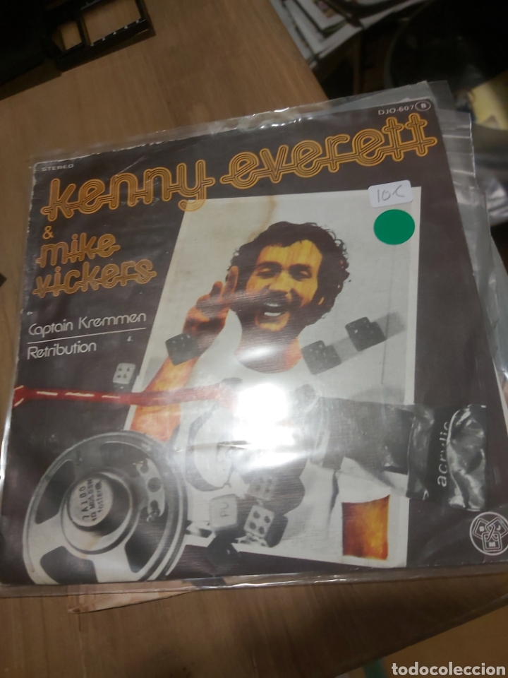 Discos de vinilo: KENNY EVERETT/MIKE VICKERS CAPTAIN KREMMEN / RETRIBUTION ZAFIRO - Foto 1