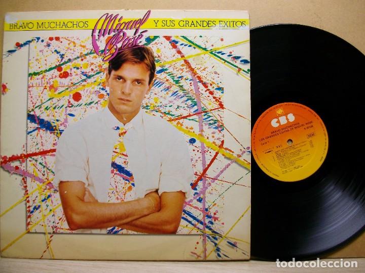 Discos de vinilo: Miguel Bos&eacute; &ndash; Bravo Muchachos Y Sus Grandes &Eacute;xitos LP - Foto 1
