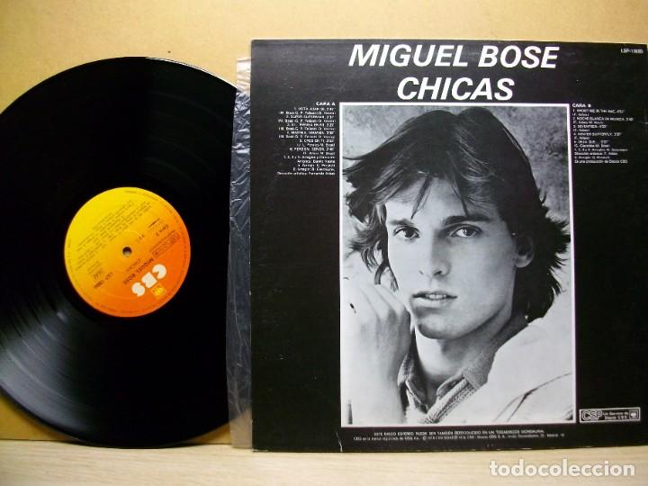 Discos de vinilo: Miguel Bos&eacute; &ndash; Chicas LP - Foto 2