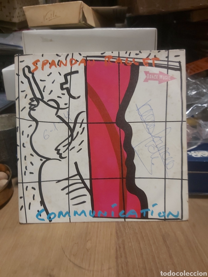 Discos de vinilo: 1983 SPANDAN BALLET COMMUNICATION SINGLE DANCE MUSIC - Foto 1