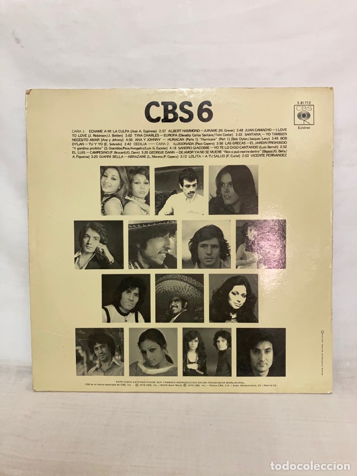 Discos de vinilo: LP NUESTOS &Eacute;XITOS DEL A&Ntilde;O los 70 - Foto 2