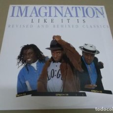 Discos de vinilo: IMAGINATION (LP) LIKE IT IS (REVISED AND REMIXED CLASSICS) AÑO – 1989
