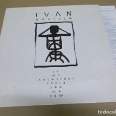 Discos de vinilo: IVAN NEVILLE (LP) IF MY ANCESTORS COULD SEE ME NOW AÑO – 1988 – ENCARTE CON LETRAS