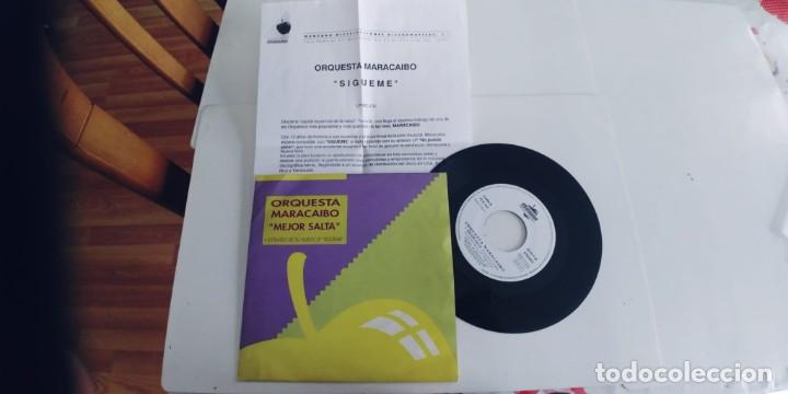 Discos de vinilo: ORQUESTA MARACAIBO-SINGLE MEJOR SALTA - Foto 1