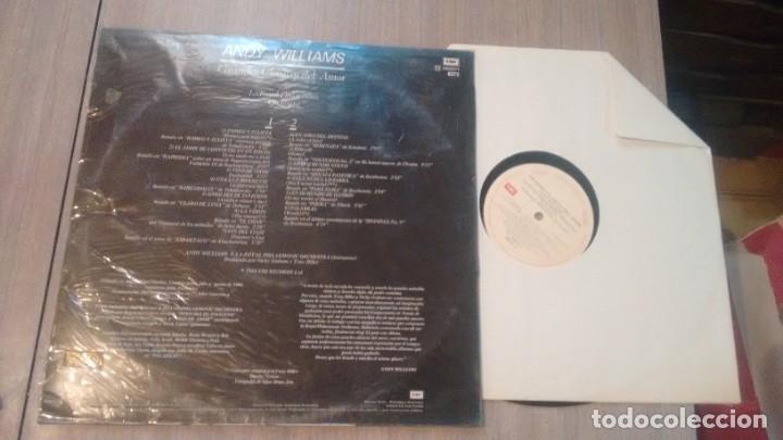 Discos de vinilo: ANDY WILLIAMS - LP - VINILO - Foto 2