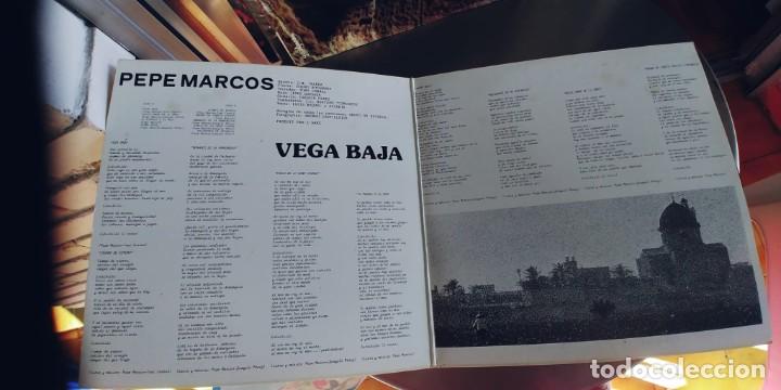 Discos de vinilo: PEPE MARCOS-LP VEGA BAJA-GATEFOLD - Foto 2
