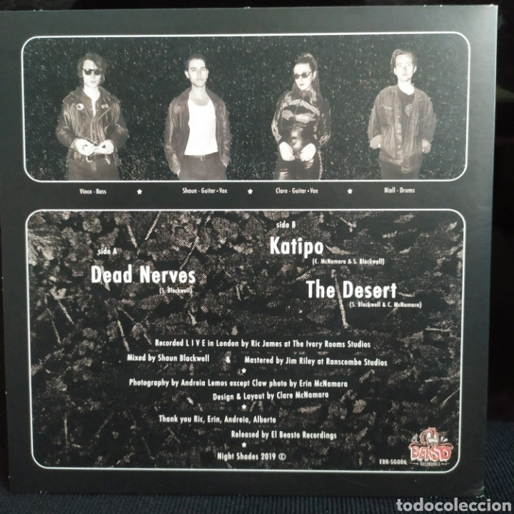 Discos de vinilo: Night Shades - Dead Nerves - Foto 2