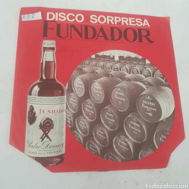 Discos de vinilo: MV 623 disco sorpresa fundador Los &Aacute;ngeles Miguel R&iacute;os -MINIVINILO SEGUNDA MANO