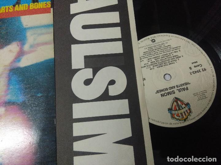 Discos de vinilo: PAUL SIMON/HEARTS AND BONES/VINILO. - Foto 2