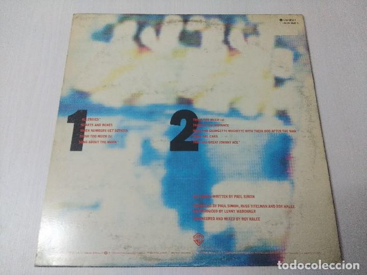 Discos de vinilo: PAUL SIMON/HEARTS AND BONES/VINILO. - Foto 3