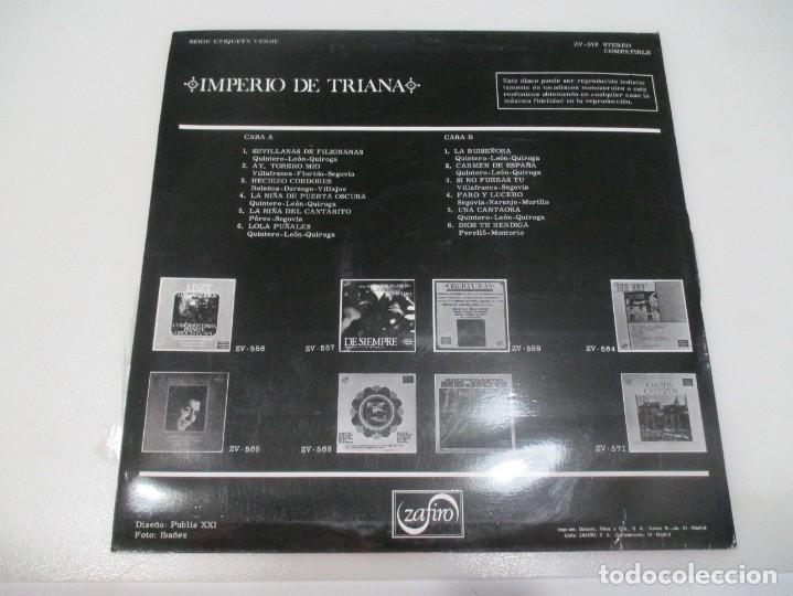 Discos de vinilo: IMPERIO DE TRIANA DI647 - Foto 2