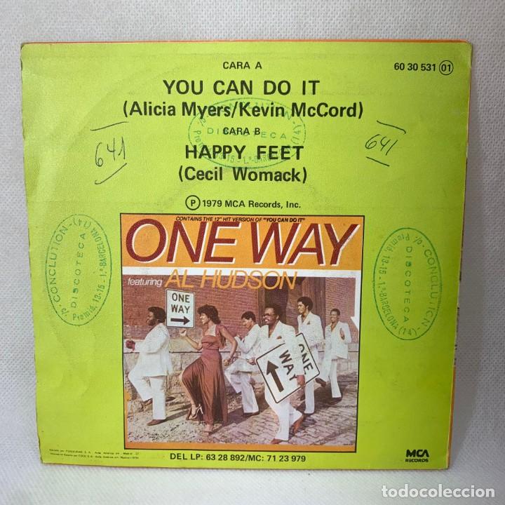 Discos de vinilo: SINGLE ONE WAY - AL HUDSON - ESPAÑA - AÑO 1979 - Foto 4 - 301557093