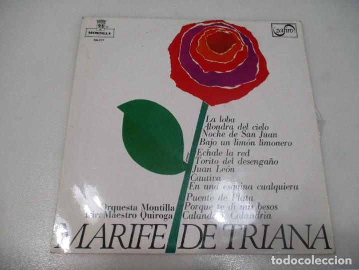 Discos de vinilo: MARIF&Eacute; DE TRIANA DI648 - Foto 1