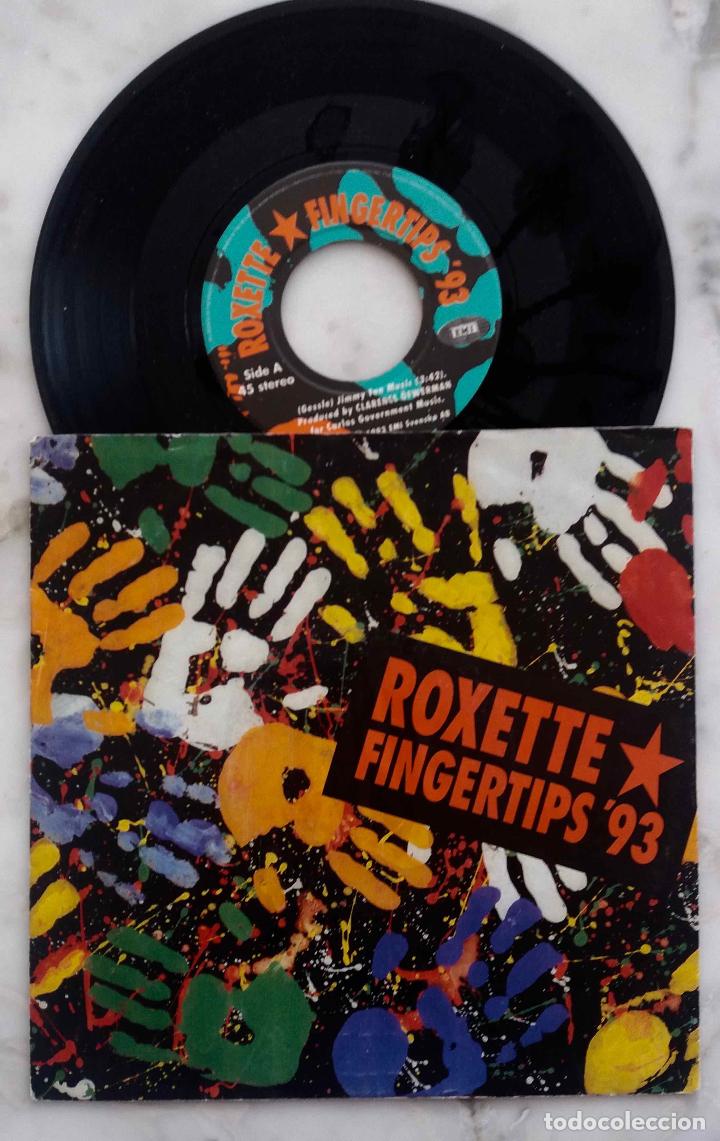 Discos de vinilo: ROXETTE, FINGERTIPS 93. SINGLE UK A&Ntilde;O 1993 - Foto 1