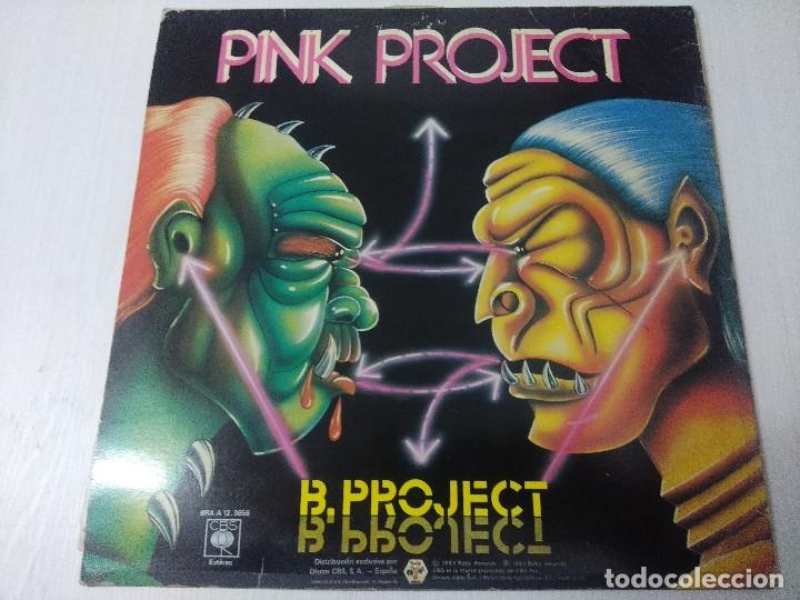 Discos de vinilo: PINK PROYECT/B.PROYECT/VINILO MAXI PROMOCIONAL. - Foto 3