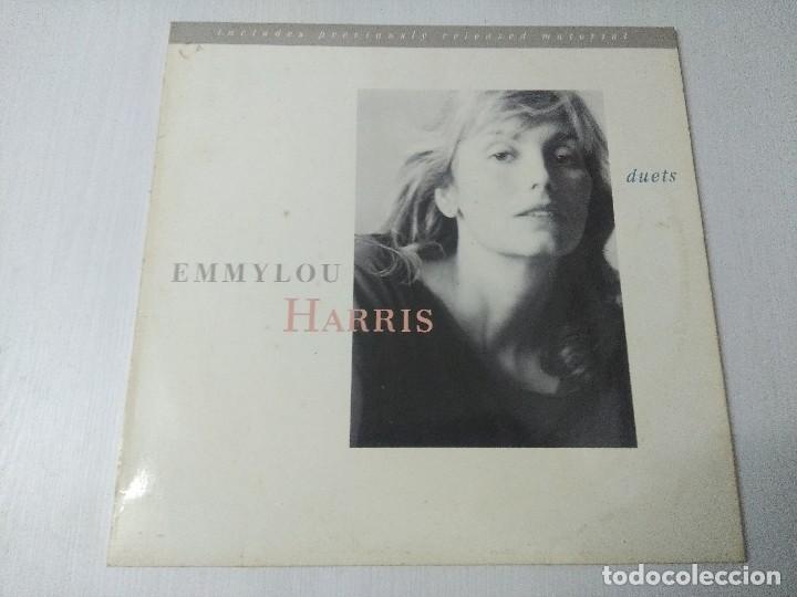 Discos de vinilo: EMMYLOU HARRIS/DUETS/VINILO. - Foto 1