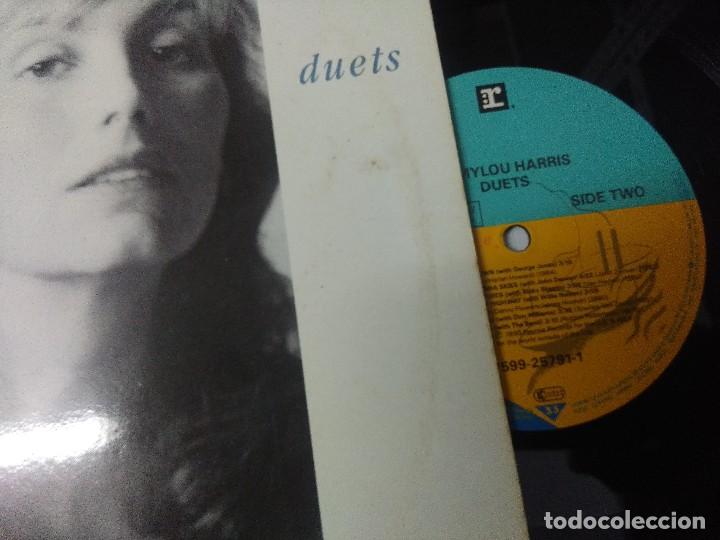 Discos de vinilo: EMMYLOU HARRIS/DUETS/VINILO. - Foto 2