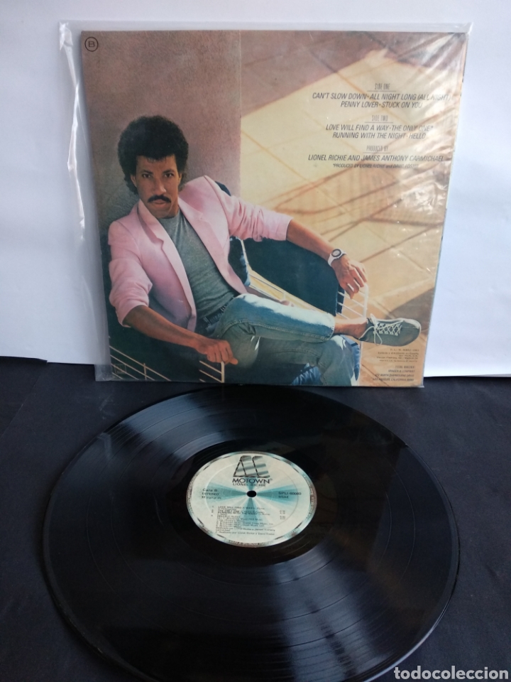 Discos de vinilo: *LIONEL RICHIE, CANT SLOW DOWN, RCA, 1983 A2 - Foto 2
