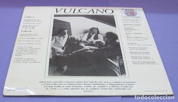 Discos de vinilo: Vulcano - Despu&eacute;s de la tempestad - LP rock progresivo 1984 - Foto 2