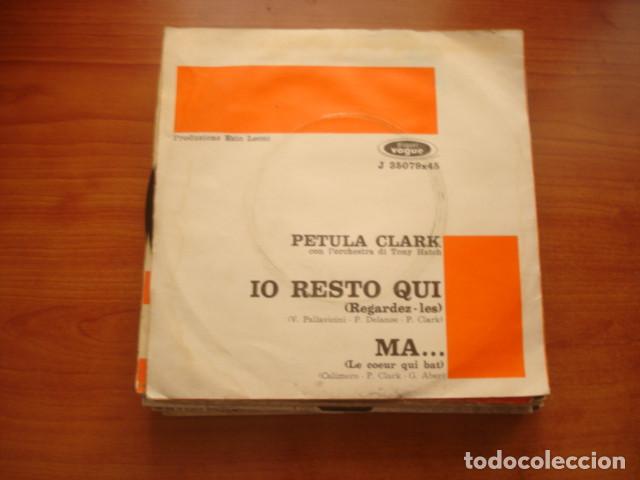 Discos de vinilo: Petula Clark Io Resto Qui / Ma ... - Foto 2