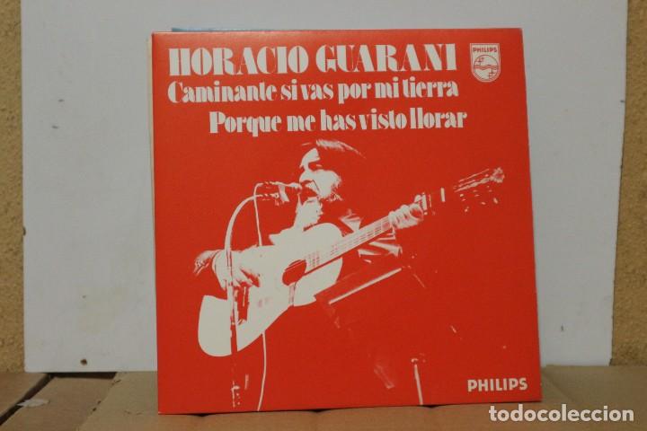 Disques de vinyle: Horacio Guarani - Caminante Si Vas Por Mi Tierra / Porque Me Has Visto Llorar - Philips 68 32 098