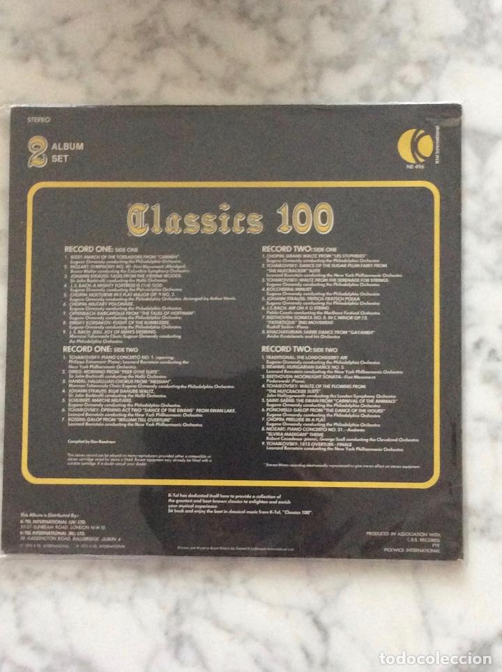 Discos de vinilo: ALBUM DE 2 LPs VINILO CLASSICS 100 - Foto 2
