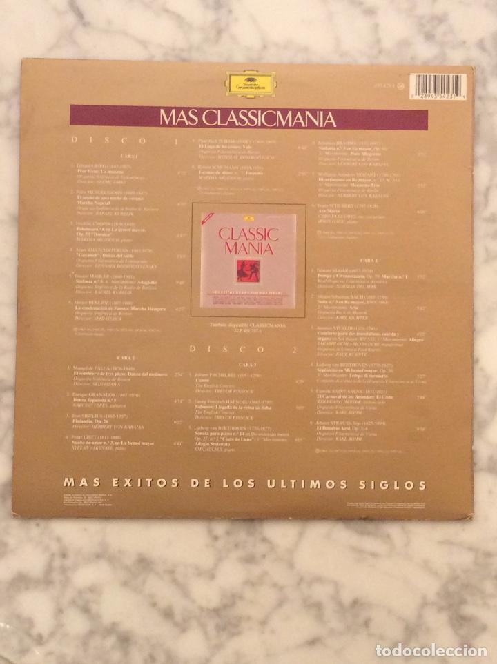 Discos de vinilo: ALBUM DE 2 LPs VINILO CLASSICMANIA - Foto 3