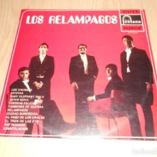 Discos de vinilo: RELÁMPAGOS, LOS, LP, LOS VIKINGOS + 11, AÑO 1969. Lote 301664133