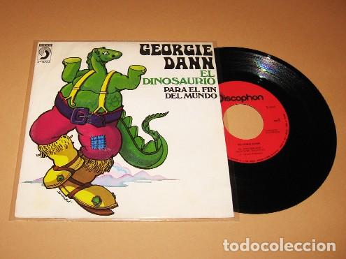 Discos de vinilo: GEORGIE DANN - EL DINOSAURIO - SINGLE - 1972 - Foto 1