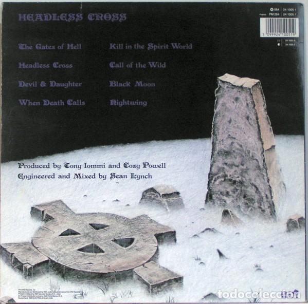 Discos de vinilo: Black Sabbath &lrm;&ndash; Headless Cross -LP- - Foto 2