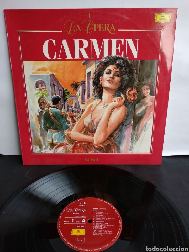 Discos de vinilo: *CARMEN, POLYGRAM, 1988 - Foto 1