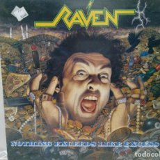 Discos de vinilo: RAVEN. NOTHING EXCEEDS LIKE EXCESS. 1988.. Lote 301809168