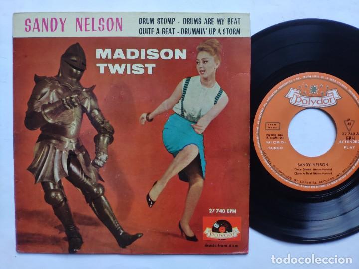 sandy nelson - ep spain - mint * madison twist - Compra