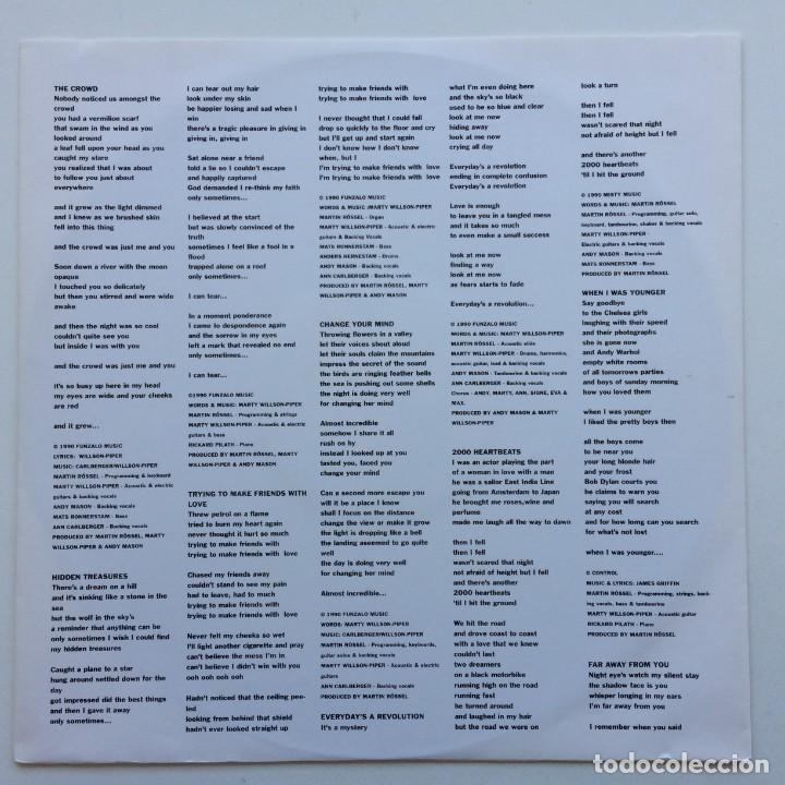 Discos de vinilo: ANN CARLBERGER ( HIDDEN TREASURES ) 1990 LP33 - Foto 3