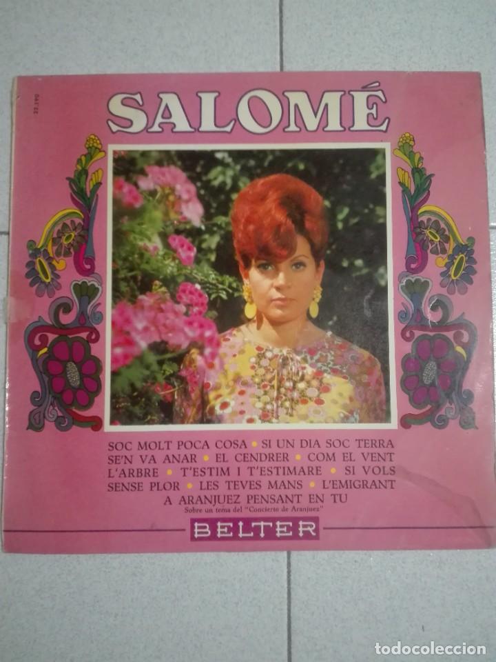 Discos de vinilo: VINILO 12” LP - SALOME, SOC MOLT POCA COSA, COM EL VENT, LEMIGANT, ARANJUEZ, 12 TEMAS - 1968 - 260g - Foto 1 - 301828988