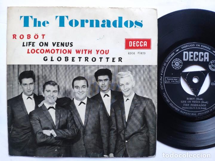 Discos de vinilo: THE TORNADOS - EP Spain - EX * ROBOT * DECCA EDGE 71823 * A&Ntilde;O 1963