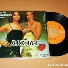 Discos de vinilo: BACCARA - YES SIR, I CAN BOOGIE - SINGLE - 1977 - SPAIN. Lote 342848883