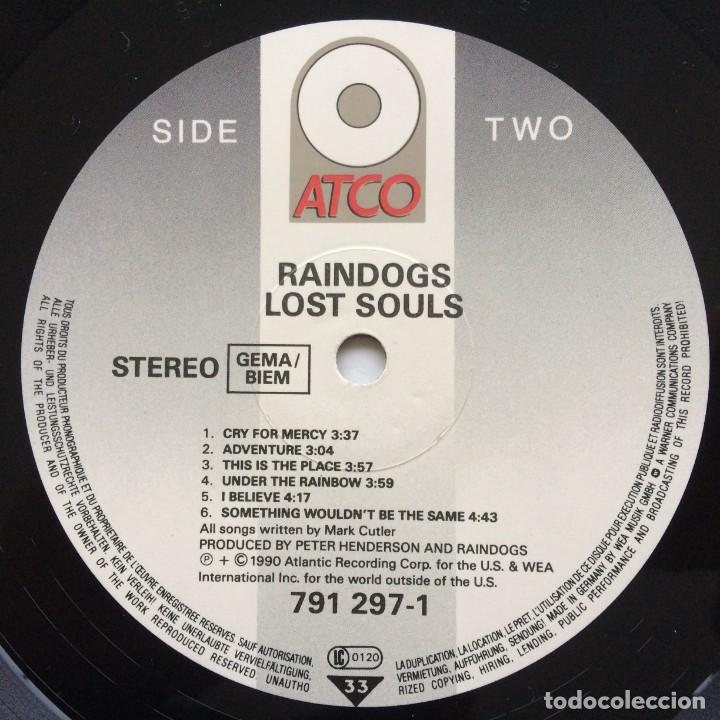 Discos de vinilo: Raindogs &ndash; Lost Souls , Germany 1990 ATCO Records - Foto 5
