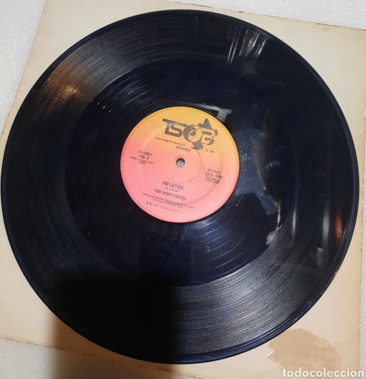Discos de vinilo: The Night People &lrm;&ndash; Again. Edicion US - Foto 4