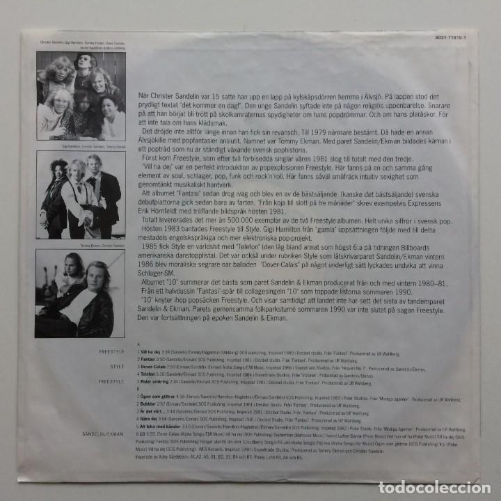 Discos de vinilo: Free Style &lrm;&ndash; 10 , Germany 1990 WEA - Foto 4