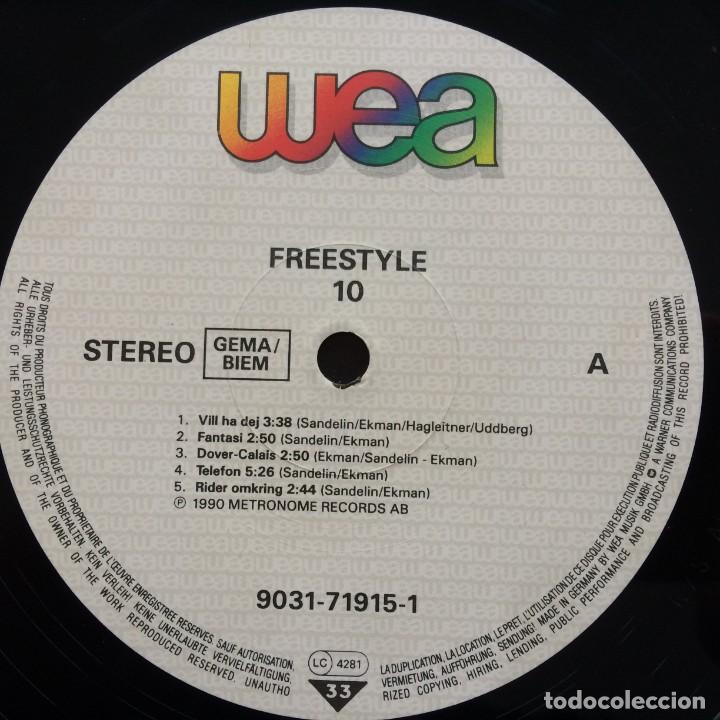 Discos de vinilo: Free Style &lrm;&ndash; 10 , Germany 1990 WEA - Foto 5