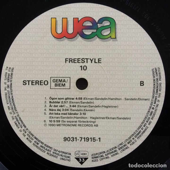 Discos de vinilo: Free Style &lrm;&ndash; 10 , Germany 1990 WEA - Foto 6
