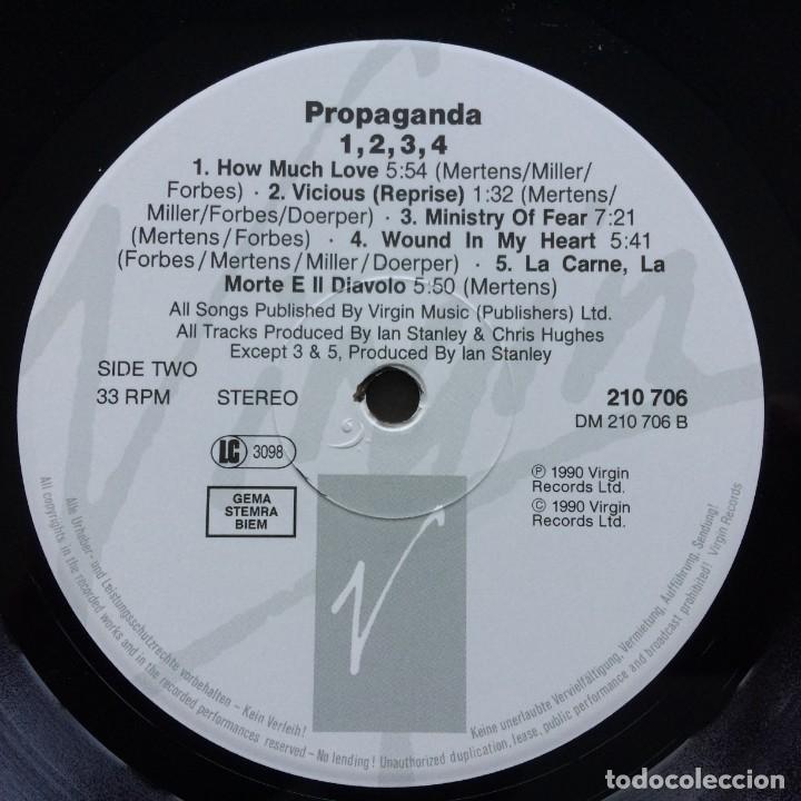 Discos de vinilo: Propaganda &lrm;&ndash; 1234 , Germany 1990 Virgin - Foto 6