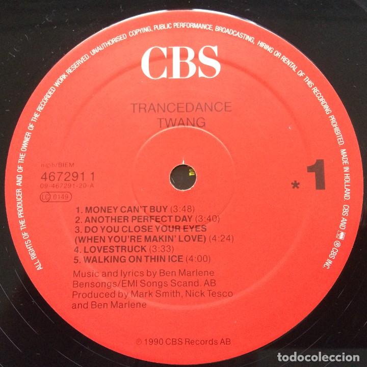 Discos de vinilo: Trancedance &lrm;&ndash; Twang , Sweden 1990 CBS - Foto 4