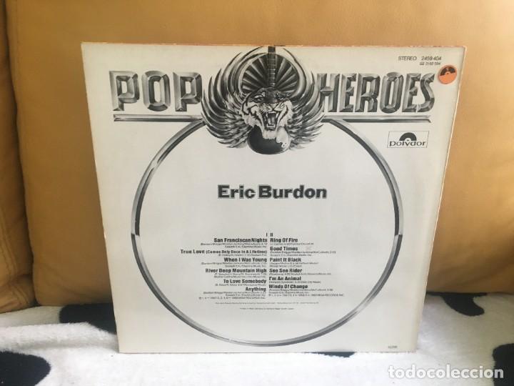 Discos de vinilo: Eric burdon pop heroes - Foto 2
