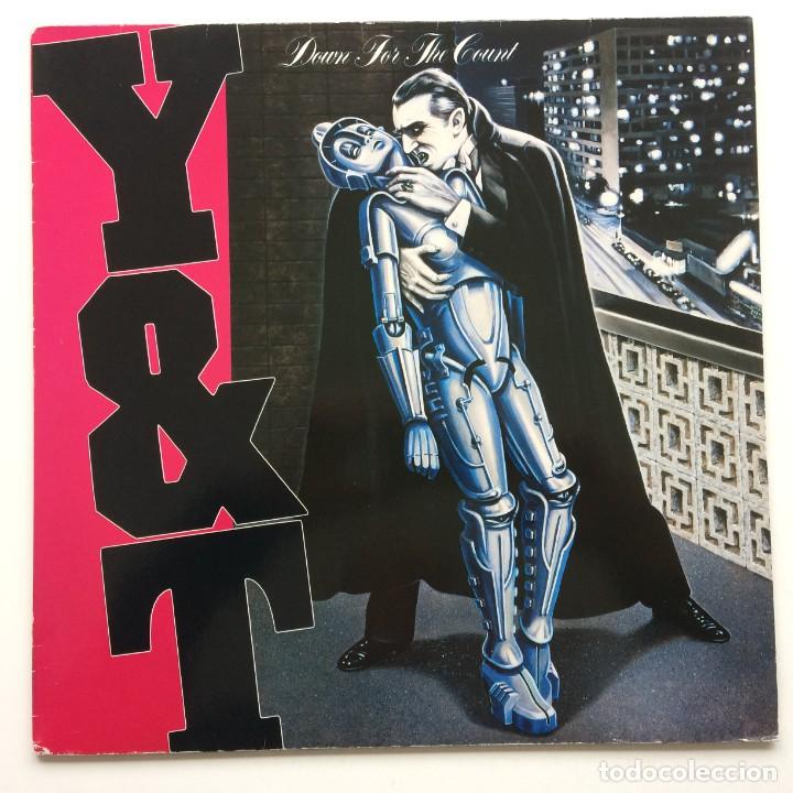 Discos de vinilo: Y & T &lrm;&ndash; Down For The Count , Germany 1985 A&M Records - Foto 1
