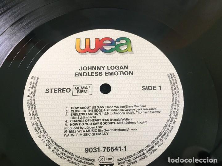 Discos de vinilo: Johnny Logan endless emotion - Foto 3